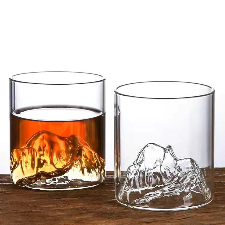 Small Iceberg Glass Set of 2 Nestasia