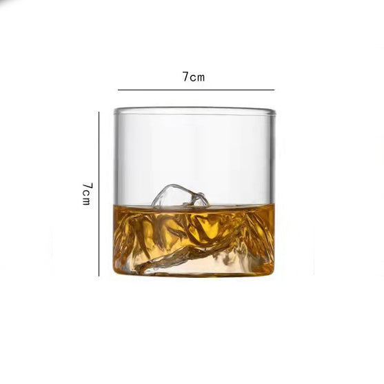 Small Iceberg Glass Set of 2 Nestasia