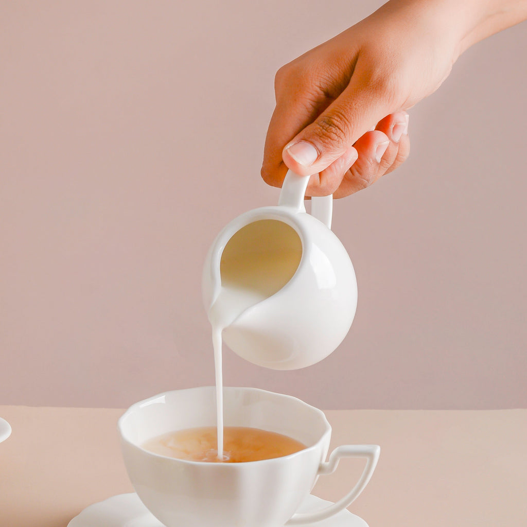 Riona Ceramic Creamer White Nestasia