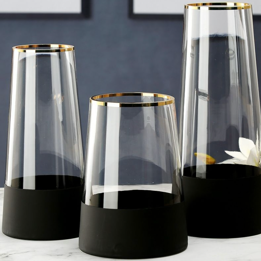 Small Modern Glass Vase Nestasia