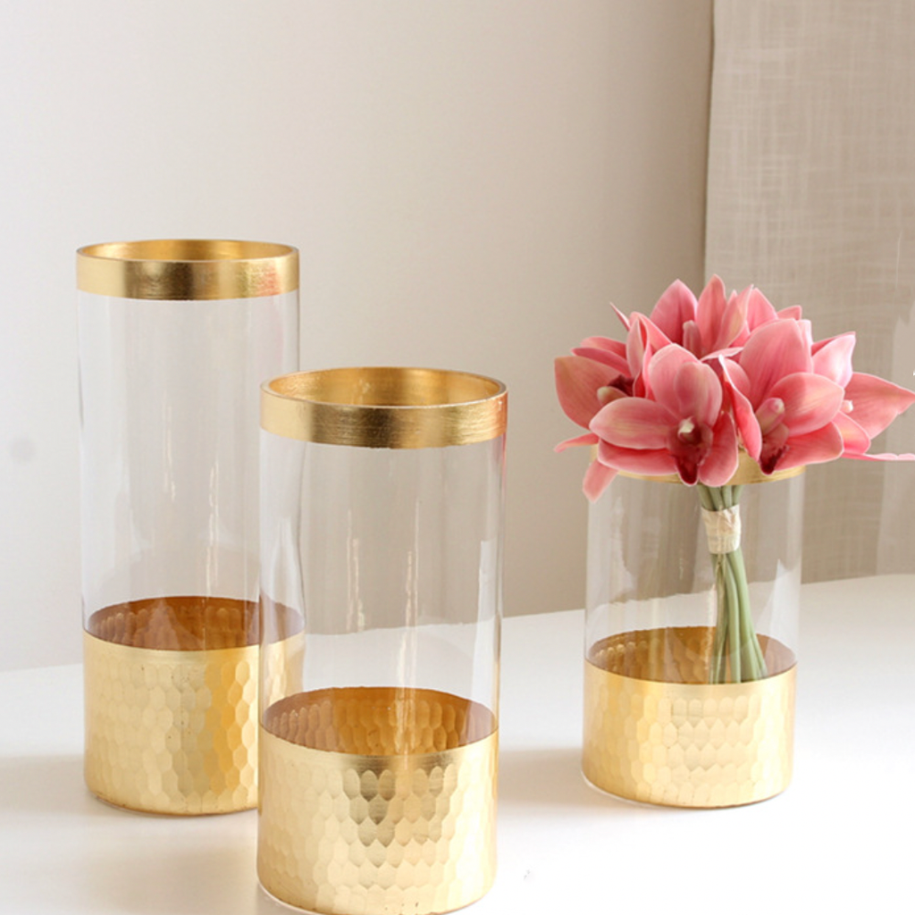 Straight Glass Vase Large Nestasia