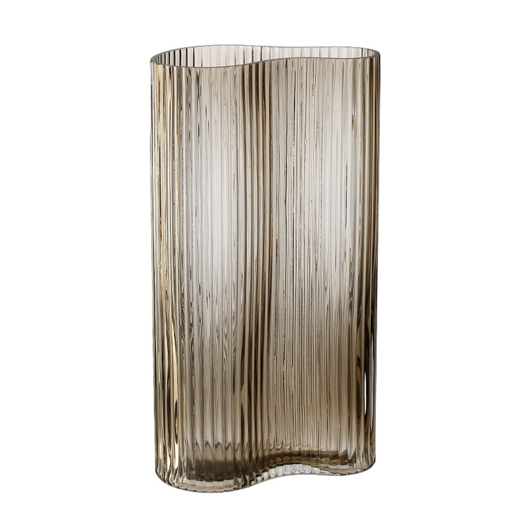Large Contemporary Glass Vase Nestasia