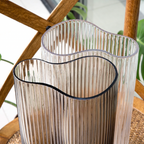 Large Contemporary Glass Vase Nestasia