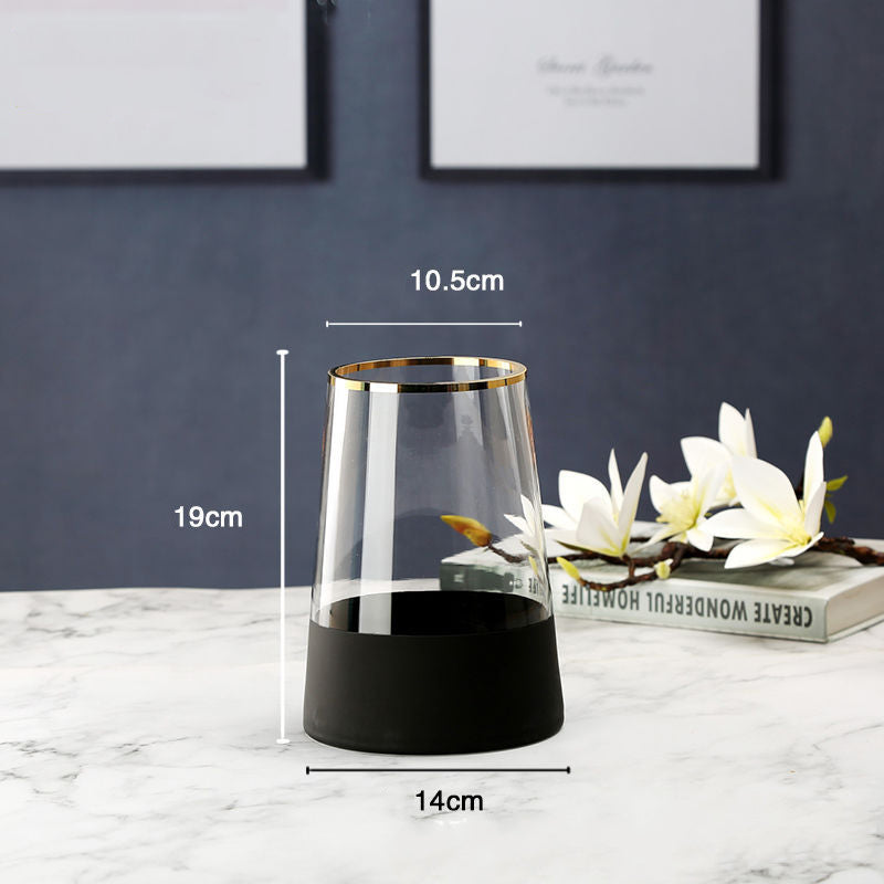 Small Modern Glass Vase Nestasia