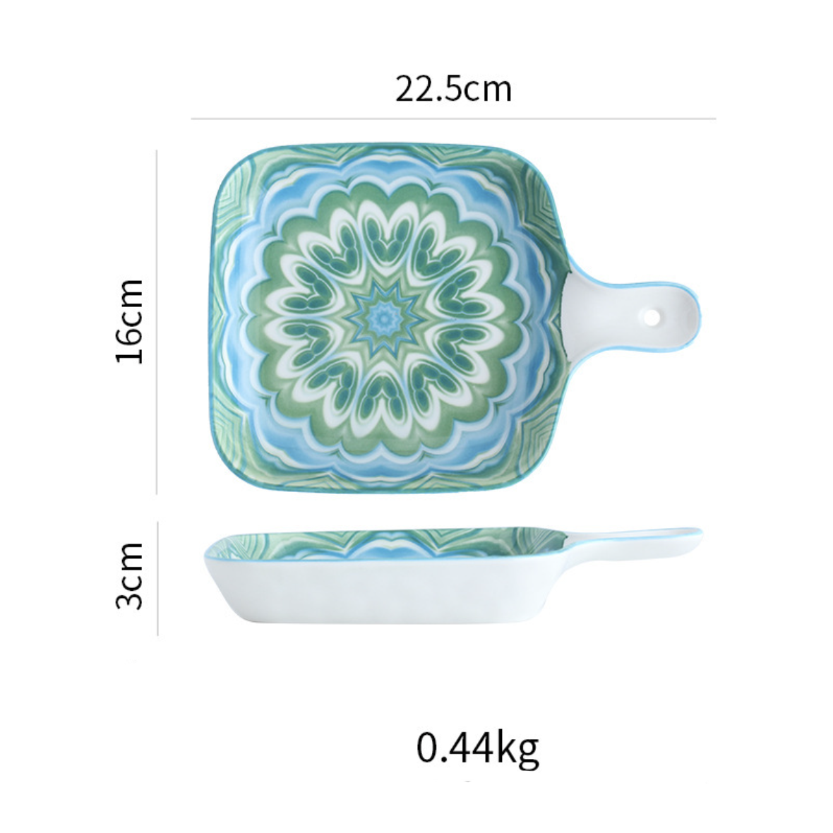 Mandala Baking Plate Nestasia