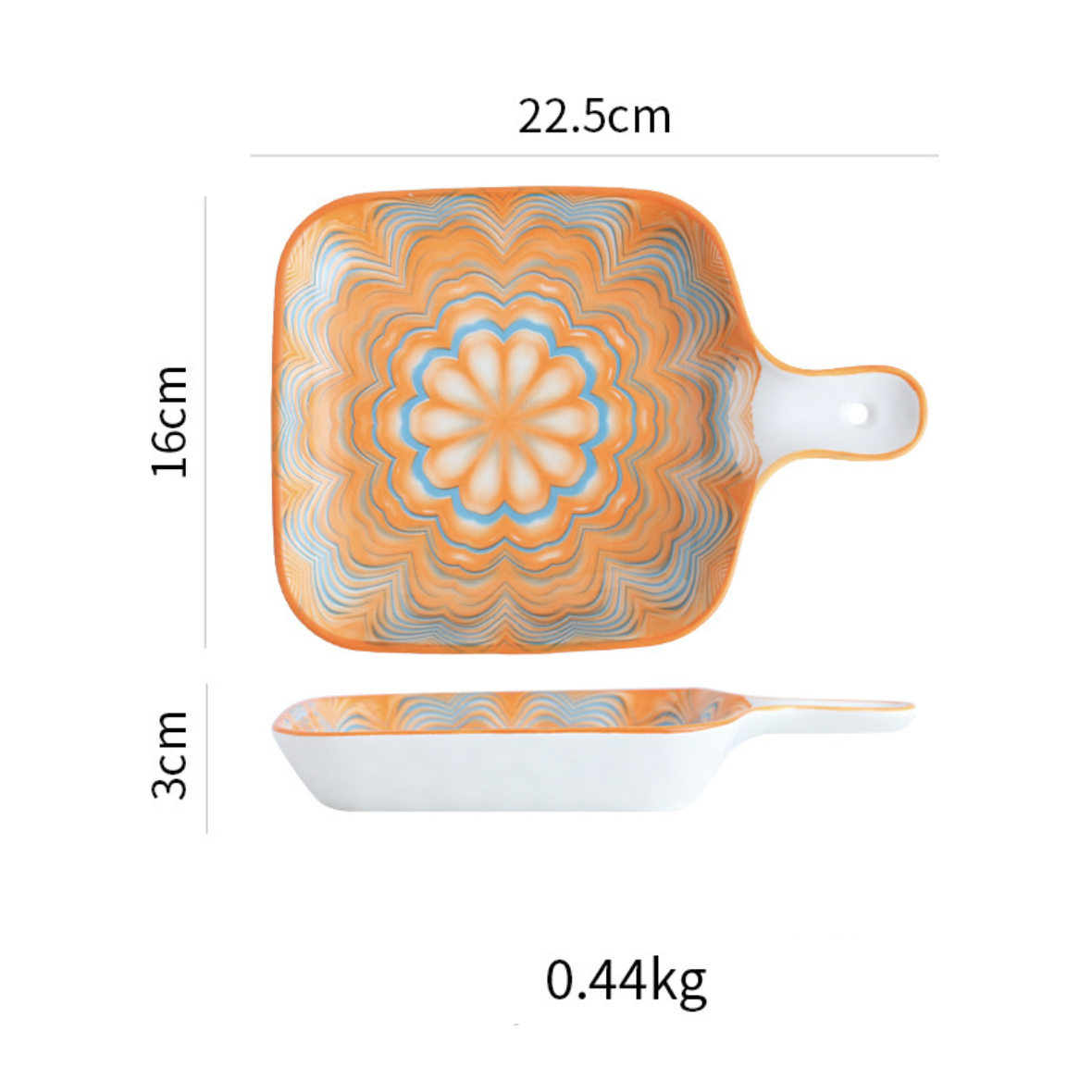Mandala Baking Plate Nestasia