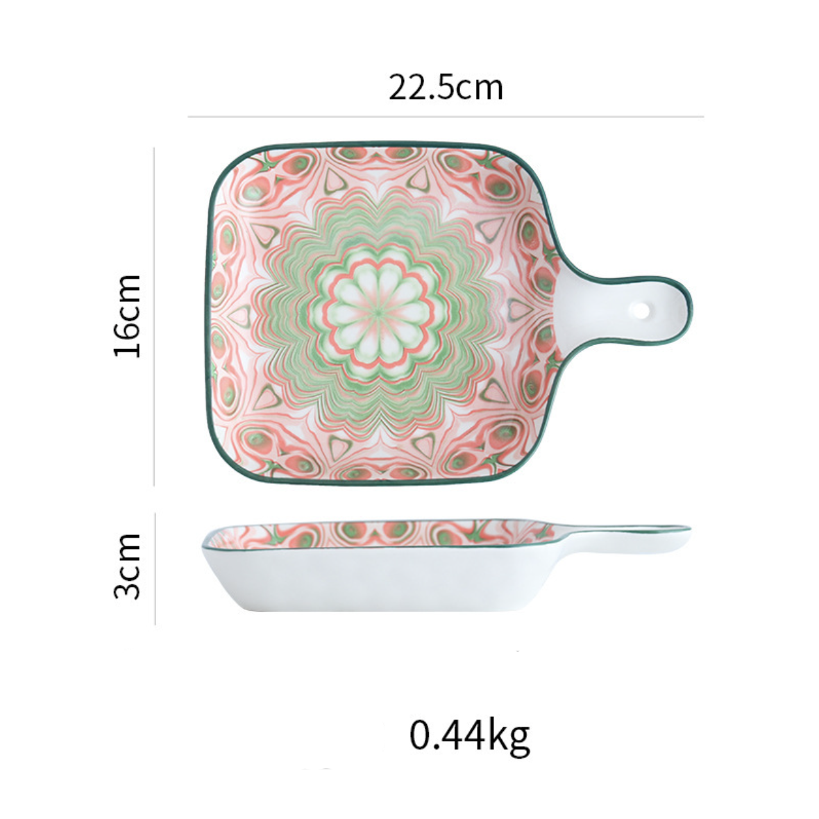 Mandala Baking Plate Nestasia
