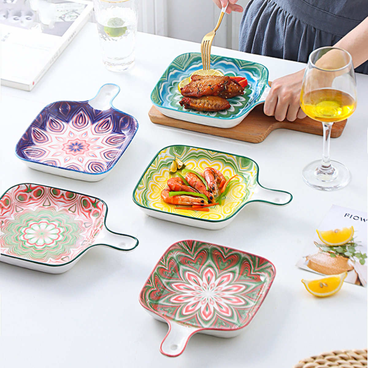 Mandala Baking Plate Nestasia