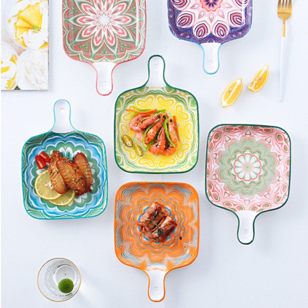 Mandala Baking Plate Nestasia