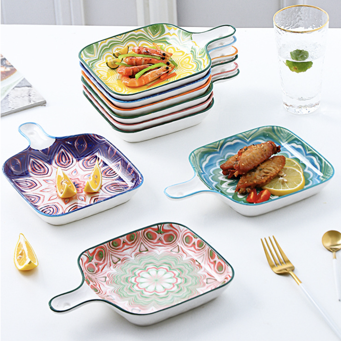 Mandala Baking Plate Nestasia