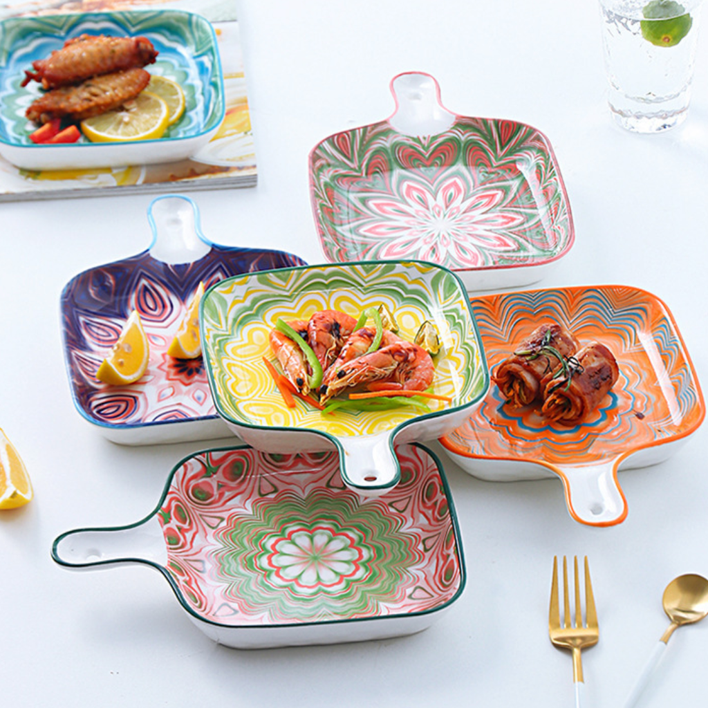 Mandala Baking Plate Nestasia