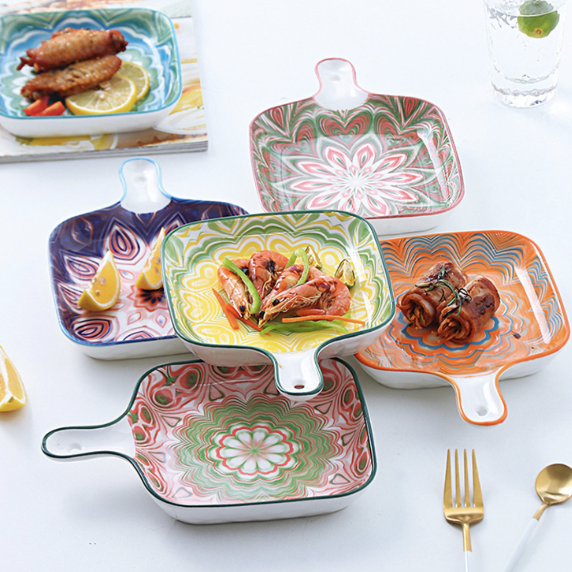 Mandala Baking Plate Nestasia