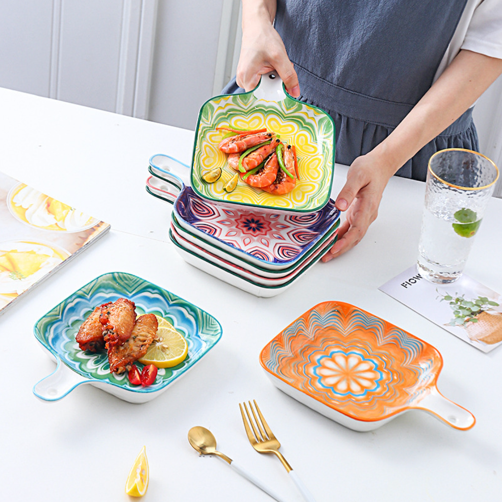 Mandala Baking Plate Nestasia