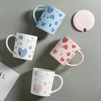 Love Design Mug with Lid Nestasia