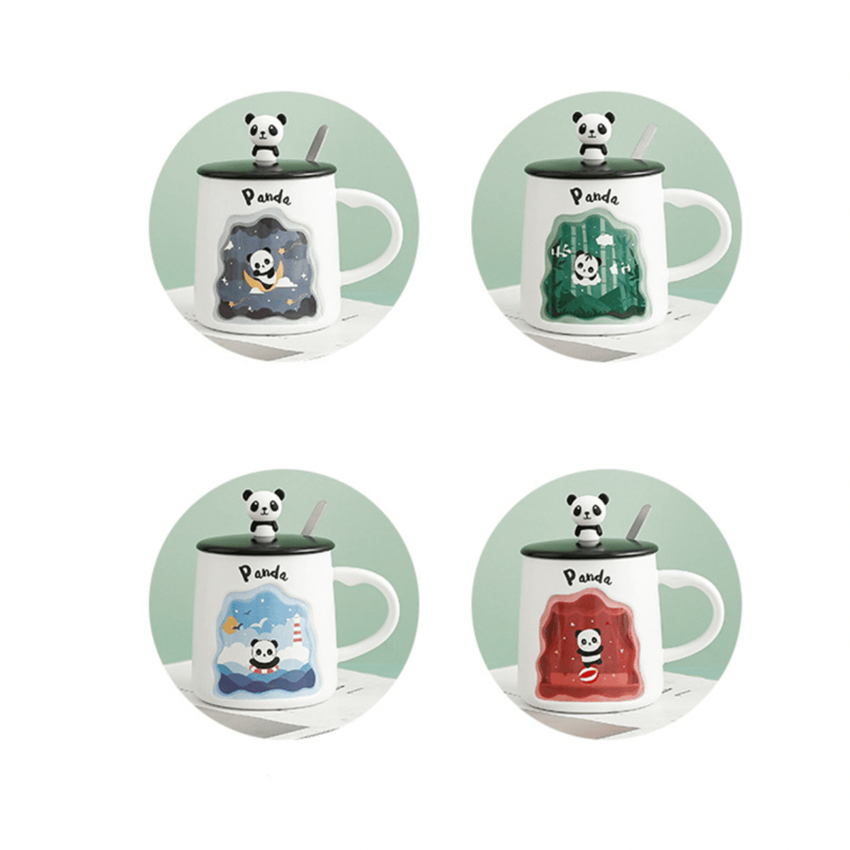 3D Panda Mug Nestasia