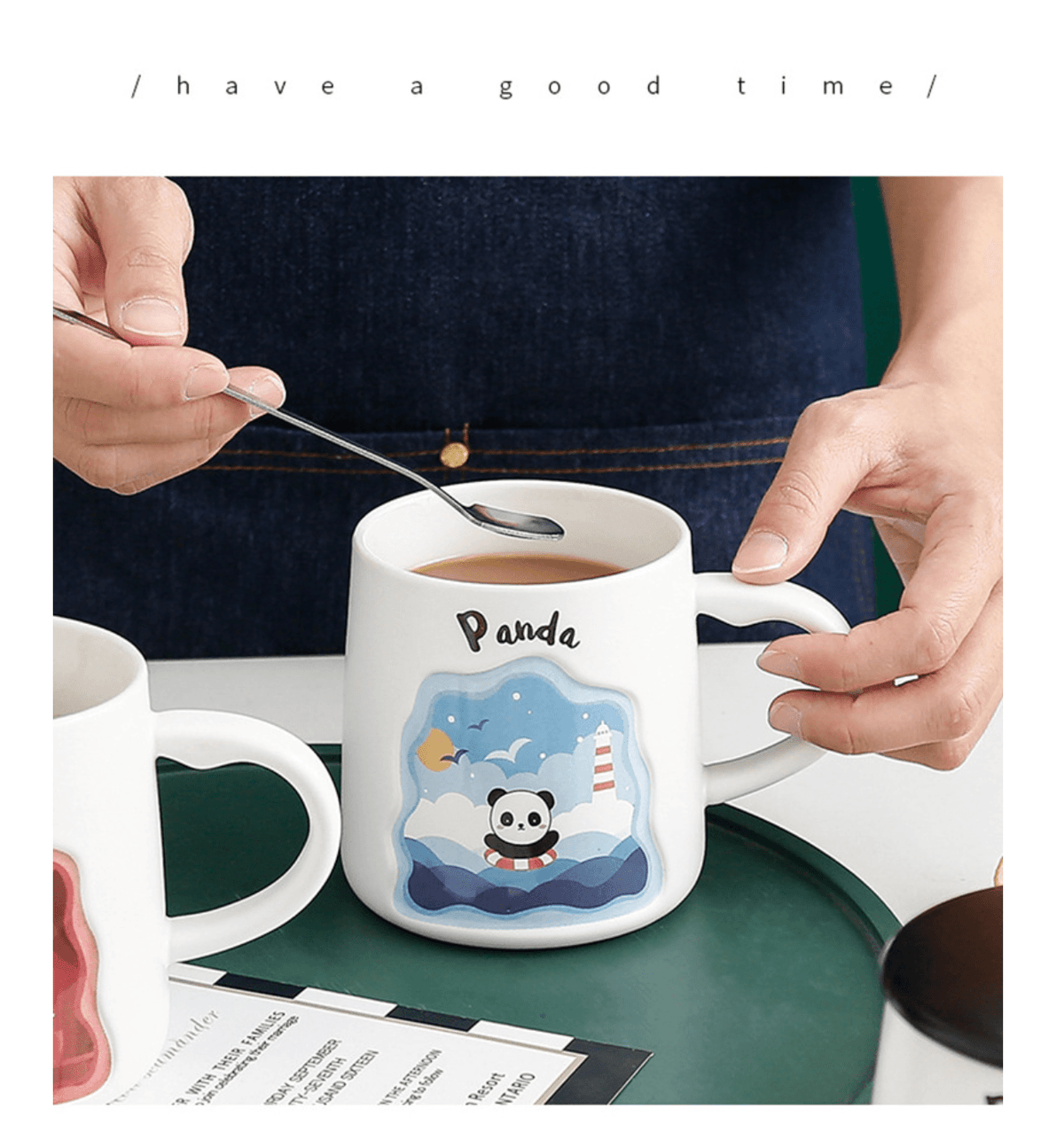 3D Panda Mug Nestasia