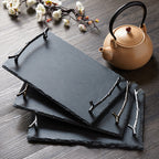 Serving Tray With Twig Handle Nestasia