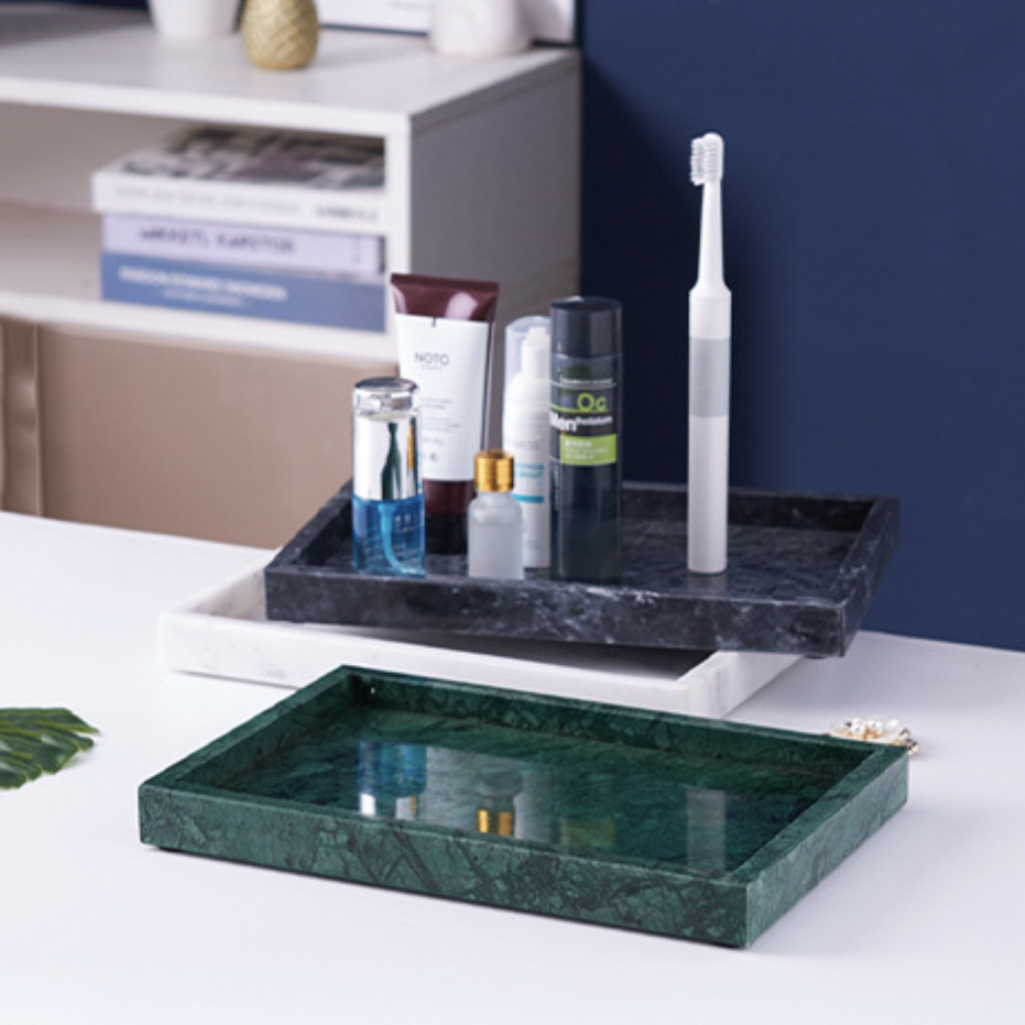 Bathroom Marble Tray Nestasia