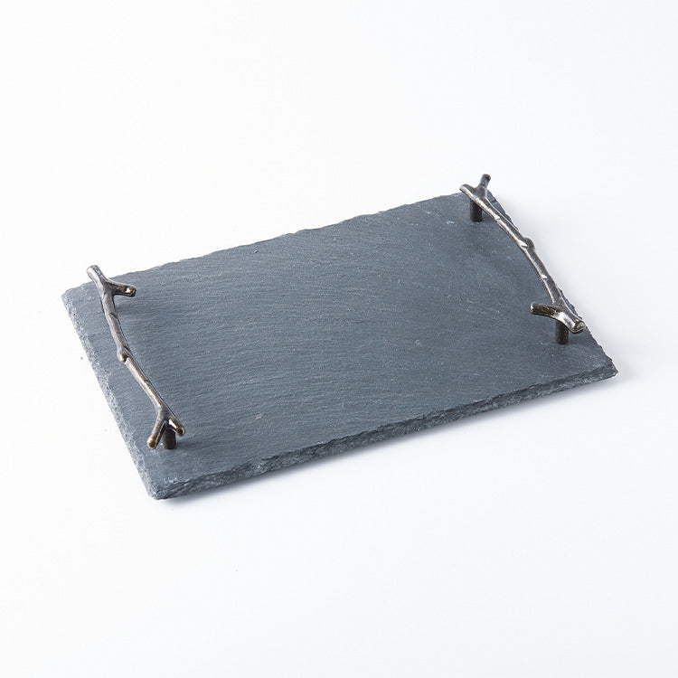 Serving Tray With Twig Handle Nestasia
