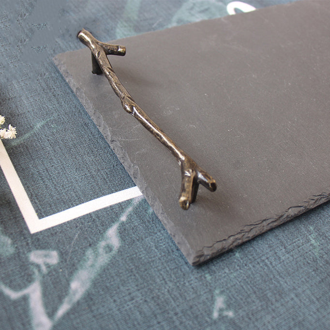 Serving Tray With Twig Handle Nestasia