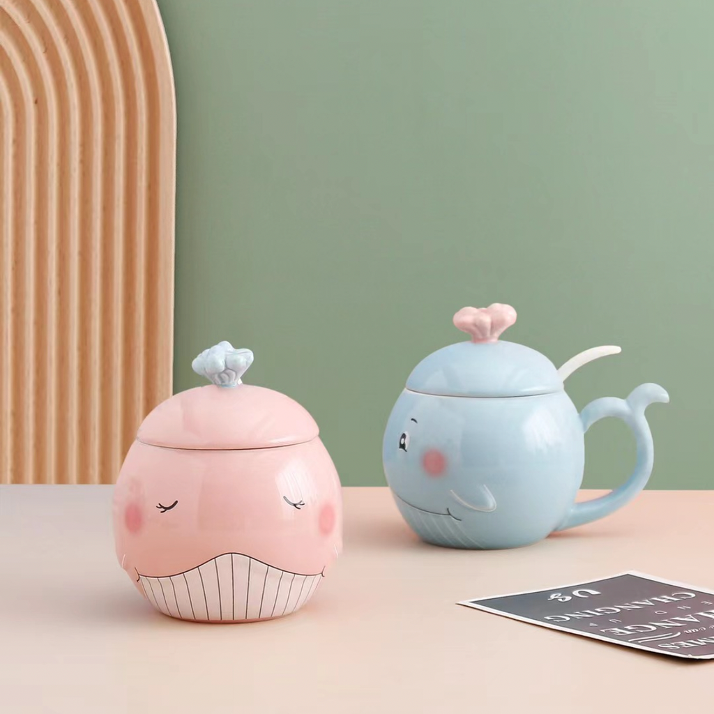 Whale Ceramic Mug Nestasia