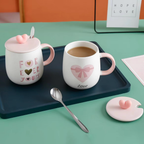 Pink And White Mug Nestasia
