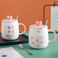 Pink And White Mug Nestasia