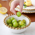 Elysian Scallop White Snack Bowl 500 ml Nestasia