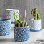 Elegant Ceramic Pot with Plate Nestasia