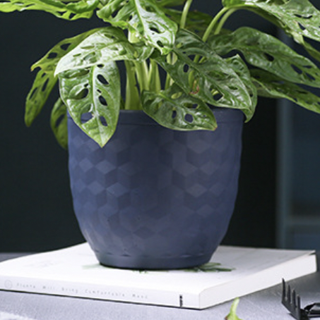Hexagon Textured Planter Pot Nestasia