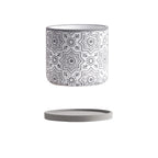 Elegant Ceramic Pot with Plate Nestasia