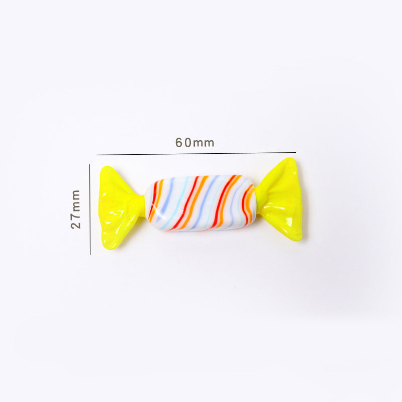 Beam Of Sunshine Yellow Candy Glass Decor Nestasia