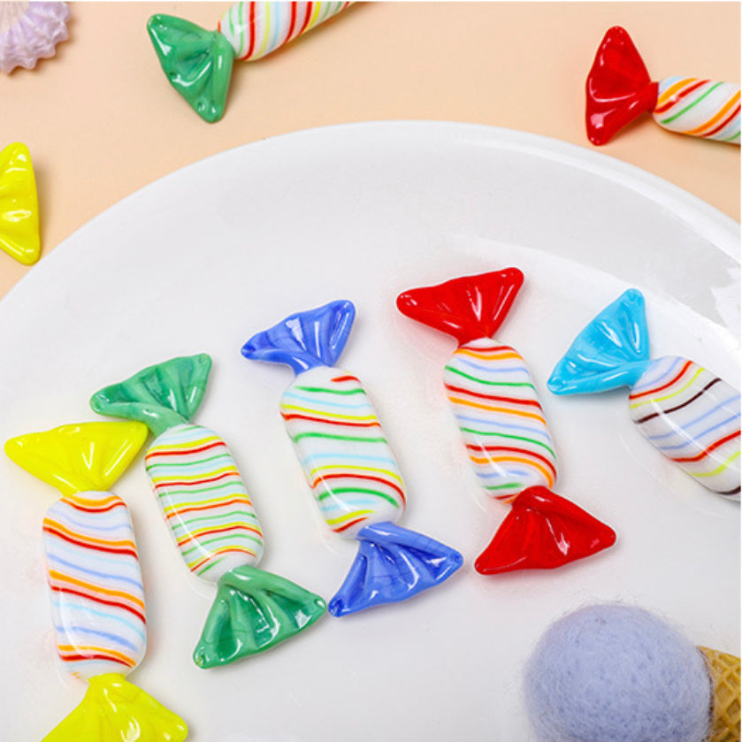 Sweet Candy O' Mine Blue Glass Decor Nestasia