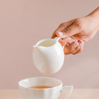 Riona Ceramic Creamer White Nestasia