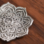 Mandala Incense Holder With Lavender Incense Sticks Nestasia