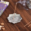 Mandala Incense Holder With Lavender Incense Sticks Nestasia