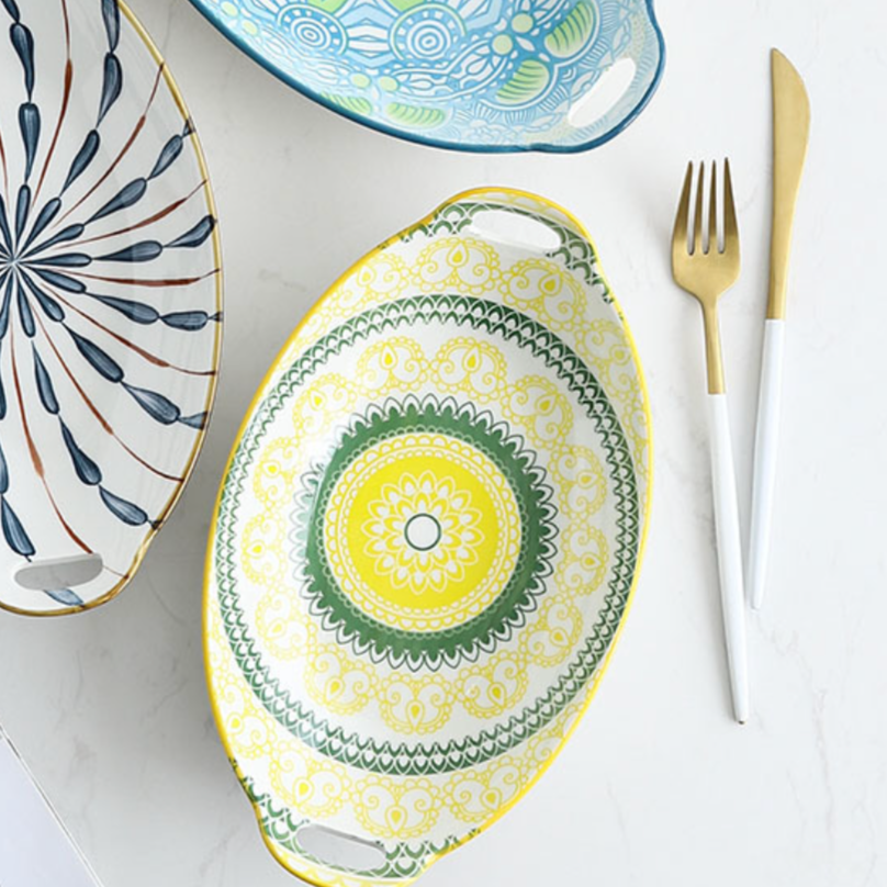 Mandala Long Dish Nestasia