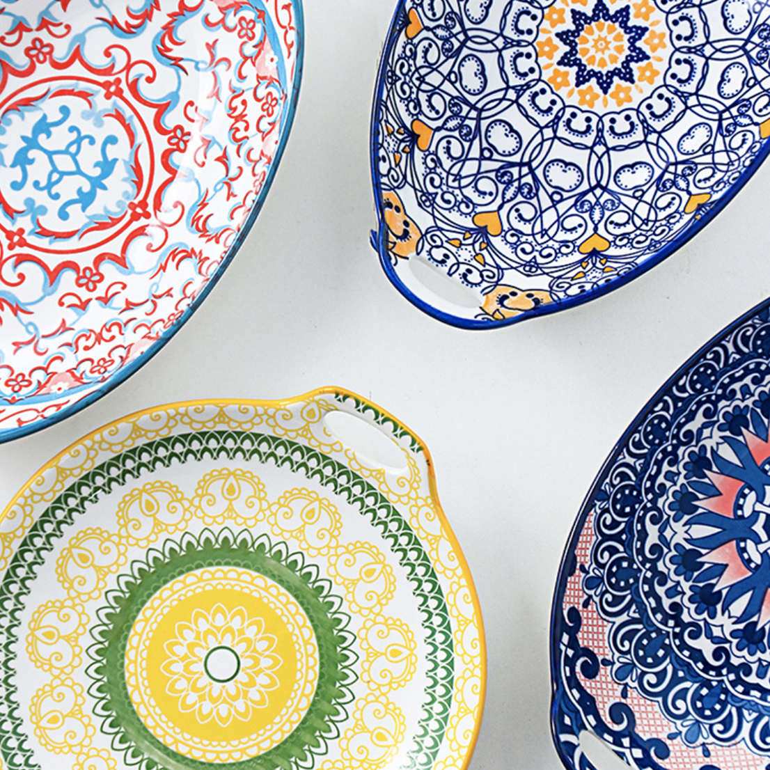 Mandala Long Dish Nestasia