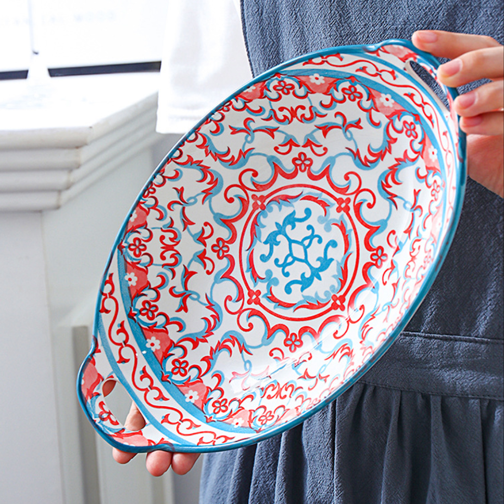 Mandala Long Dish Nestasia