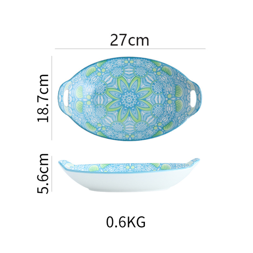 Mandala Long Dish Nestasia