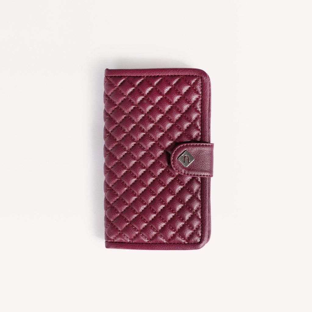 Maroon Travel Passport Wallet Nestasia