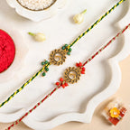 Mor Duo Rakhi Set Nestasia