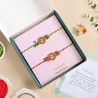 Mor Duo Rakhi Set Nestasia