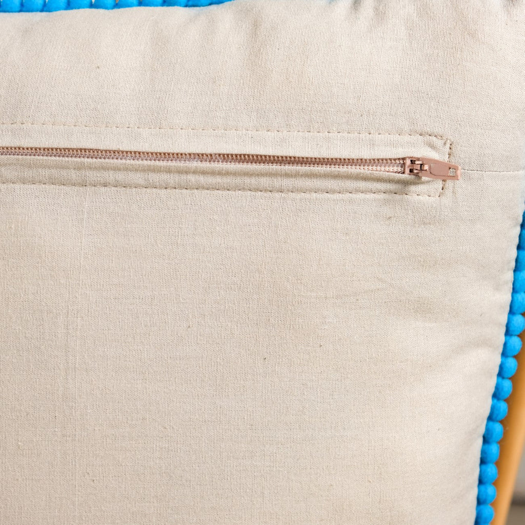 Meadow Embroidered Cushion Cover 50x35cm Nestasia