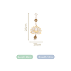 Decorative Lotus Wall Hangings Set Of 12 Nestasia
