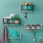Metal Wall Shelf Rack Nestasia