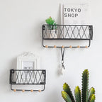 Metal Wall Shelf Rack Nestasia