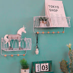 Metal Wall Shelf Rack Nestasia