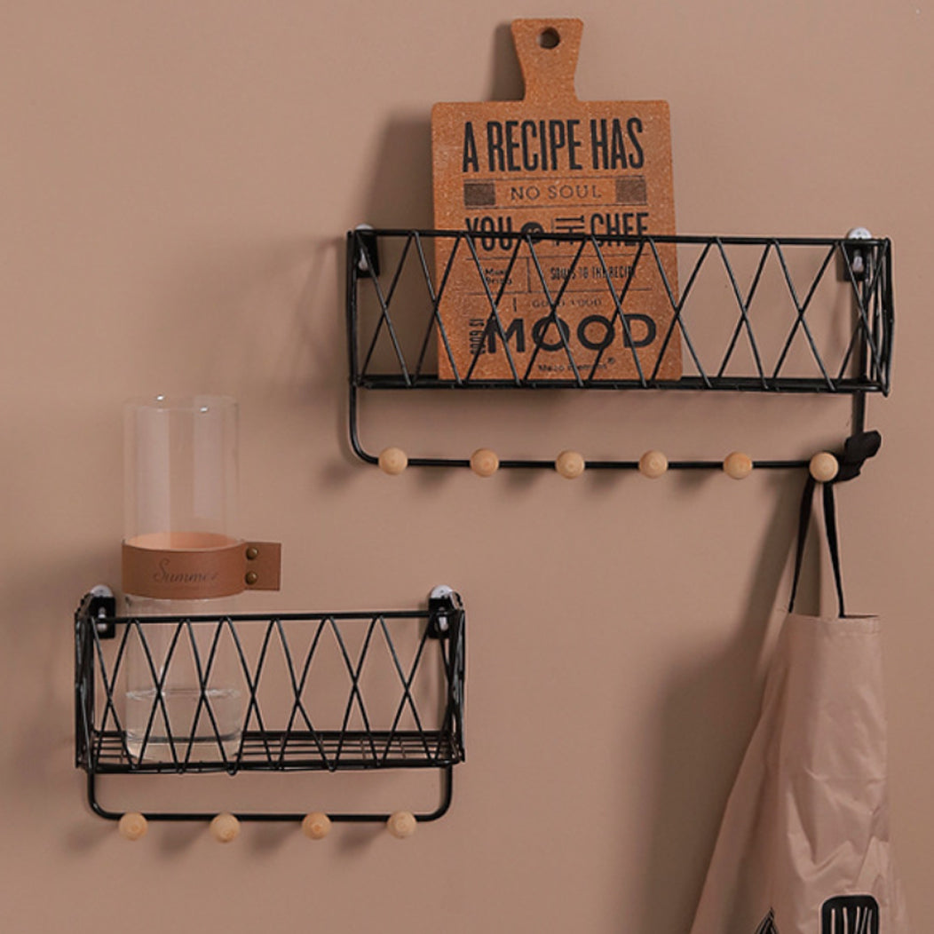 Metal Wall Shelf Rack Nestasia