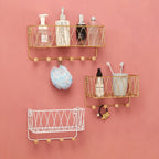 Metal Wall Shelf Rack Nestasia
